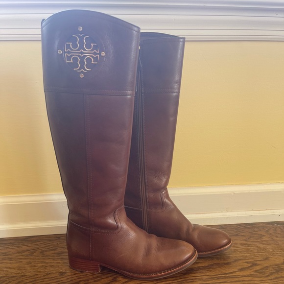 Tory Burch Kiernan leather boots - Picture 2 of 7